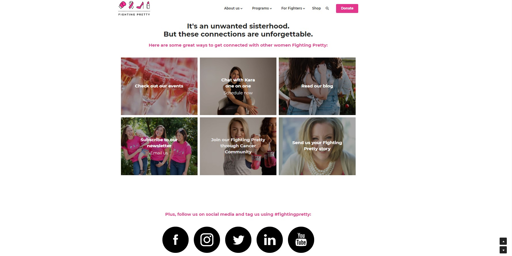 Fighting Pretty Get Connected Page Fighting Pretty Get Connected Page